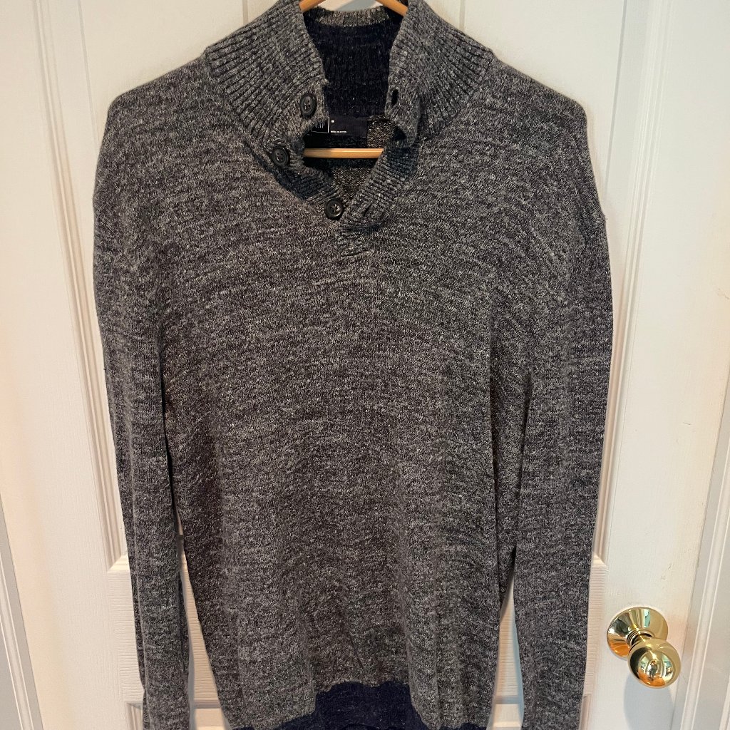 Pullover Sweater, Gray